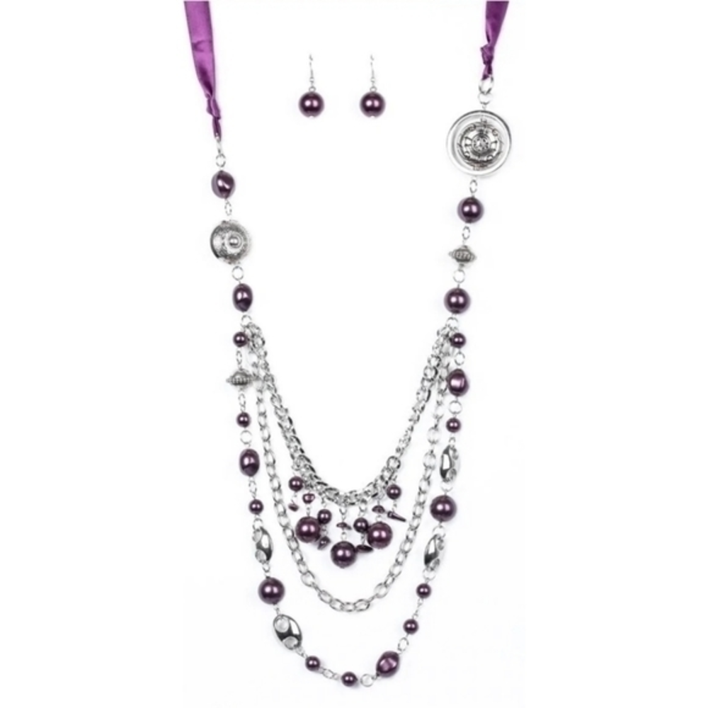 🌷 New Paparazzi All the Trimmings Necklace and Earrings‎